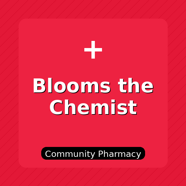 Blooms the Chemist Crows Nest